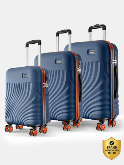 SAFARI Hard Body Set of 3 Luggage 8 Wheels - KEPLAR 4W - Multicolor